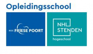 Logo: ROC Friese Poort en Hogeschool NHL-Stenden-Windesheim